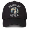 Casquette Noire Mon Bearded Collie c'est ma vie
