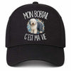 Casquette Noire Mon Bobtail c'est ma vie