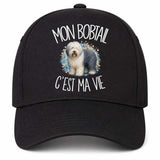 Casquette Noire Mon Bobtail c'est ma vie