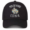 Casquette Noire Mon Greyhound c'est ma vie