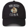 Casquette Noire Mon Lagotto c'est ma vie