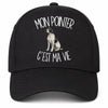 Casquette Noire Mon Pointer c'est ma vie