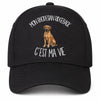 Casquette Noire Mon Rhodesian Ridgeback c'est ma vie