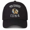 Casquette Noire Mon Tervueren c'est ma vie
