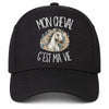 Casquette Noire Mon cheval c'est ma vie