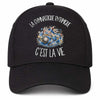 Casquette Noire La gymnastique rythmique c'est la vie