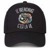 Casquette Noire Le breakdance c'est la vie