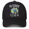 Casquette Noire Ma perruche c'est ma vie