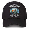 Casquette Noire Mon aquarium c'est ma vie