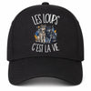 Casquette Noire Les loups c'est la vie