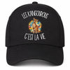 Casquette Noire Les kangourous c'est la vie