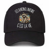 Casquette Noire Les ratons laveurs c'est la vie