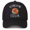 Casquette Noire Les étoiles de mer c'est la vie