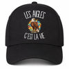 Casquette Noire Les aigles c'est la vie