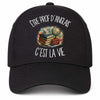Casquette Noire Être prof d'anglais c'est la vie