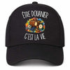 Casquette Noire Être douanier c'est la vie
