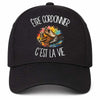 Casquette Noire Être cordonnier c'est la vie