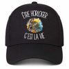 Casquette Noire Être horloger c'est la vie