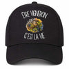 Casquette Noire Être vigneron c'est la vie