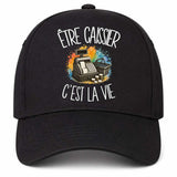 Casquette Noire Être caissier c'est la vie