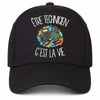 Casquette Noire Être technicien c'est la vie