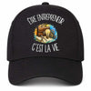 Casquette Noire Être entrepreneur c'est la vie
