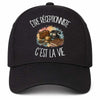 Casquette Noire Être réceptionniste c'est la vie