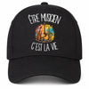 Casquette Noire Être musicien c'est la vie