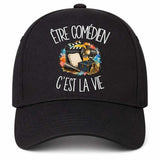 Casquette Noire Être comédien c'est la vie