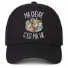 Casquette Noire Ma chèvre c'est ma vie