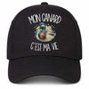 Casquette Noire Mon canard c'est ma vie