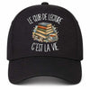 Casquette Noire Le club de lecture c'est la vie
