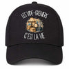 Casquette Noire Les vide-greniers c'est la vie