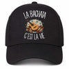 Casquette Noire La bachata c'est la vie