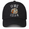 Casquette Noire La valse c'est la vie