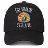 Casquette Noire Être vendeuse c'est la vie