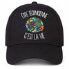 Casquette Noire Être technicienne c'est la vie