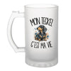Verre à Bière Mon Teckel c'est ma vie