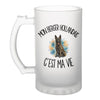 Verre à Bière Mon Berger Hollandais c'est ma vie