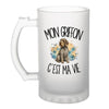 Verre à Bière Mon Griffon c'est ma vie