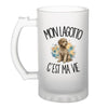 Verre à Bière Mon Lagotto c'est ma vie