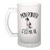 Verre à Bière Mon Pointer c'est ma vie
