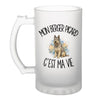 Verre à Bière Mon Berger Picard c'est ma vie