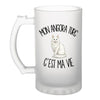 Verre à Bière Mon Angora Turc c'est ma vie