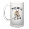 Verre à Bière Mon Devon Rex c'est ma vie