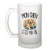 Verre à Bière Mon Chien c'est ma vie