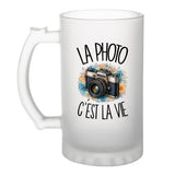 Verre à Bière La photo c'est la vie