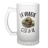 Verre à Bière La vannerie c'est la vie