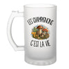 Verre à Bière Les champignons c'est la vie