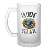 Verre à Bière La cuisine c'est la vie